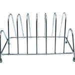 Stainless steel square plate rack stand for kitchen use