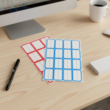 10 Sheets Self-Adhesive Label Stickers