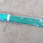 Floor cleaning broom made from plastic, suitable for both wet and dry use.