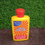 Container of metal cleaner and protectant.