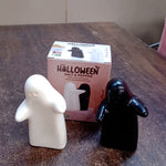 Salt and Pepper Seasoning and Spice Shakers Cute Plastic (2 Pcs Set)