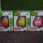 Musical Roly Poly Toy for Babies – Push & Shake Wobbling Doll