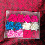Colourful Flowing Flower Hair Pin (12 Pcs Set / Mix Color), Hair accessories