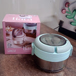 Ganesh Tiara 400ml Stainless Steel Insulated Lunch Box Leakproof Lid & Folding Spoon