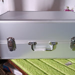 Aluminium & Wooden Multipurpose Portable Suitcase (45×29×20 Cm / 1 Pc)