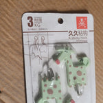 Multipurpose Self-Adhesive hooks (2 Pc Set / Mix Design)