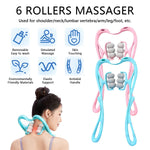 6593a  Neck Shoulder Massager 13.5x7.08in Portable Relieving The Back For Men Relieving The Waist Women