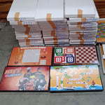 Foldable Mix Design Games Table Board || Bed Study Table (48 × 28 Cm / 1 Pc)