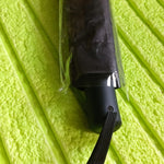 2 Fold Manual Umbrella – Wind, Sun & Rainproof with Steel Shaft & Wrist Strap