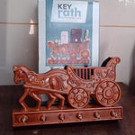 Plastic Rath Design Plastic 6 Hook Key Holder (1 Pc)