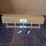 Stainless Steel Wall Mounted Coat 5 Hook Rack (26x3 / 1 Pc)