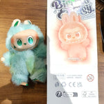 Plush Toy Cartoon Keychain with Hook Assorted Colorful Animal Design  1 Pc