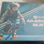 Adjustable Quad Roller Skates for Kids (Large / 1 Pair)