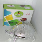 Unique tortoise-shaped box for dry fruits or as a gift.