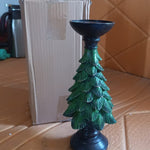 Christmas Tree Candleholder Candlestick Decorative for Home