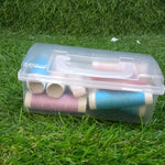Portable Travel Sewing Kits Box, Sewing Tool Box