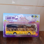 Die-cast Alloy London Long Bus Double Decker Sightseeing Bus