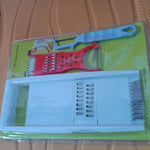 3 in 1 Kitchen Set: Grater Base, Slicing Attachment, and Peeler (3 Pcs Set)