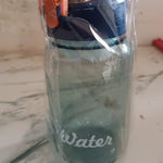 Plastic Leak-Proof Flip Cap & Safty Lock Water Bottle (600ml Approx / 1 Pc)