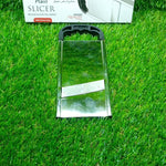 Versatile potato slicer for efficient potato cutting and preparation.