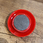 Red Board Magnets Circular Plastic Buttons (1 Pc)
