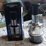 Stainless Steel Food Cutter & Chopper for Vegetables and Nuts