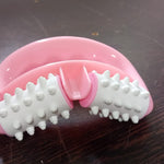 Plastic Massage Roller - 2-Roller Manual Design for Cellulite & Muscle Pain Relief