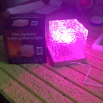 Ocean Wave Projector Lamp – 3D Water Wave LED Night Light with Remote