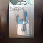 Micro / Android USB Mini Fan Flexible USB Fan (1 Pc / With Card Packing)