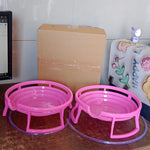 Plastic Water Pot Stand Set (2 Pc)