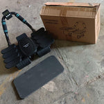 Automatic Rebound Abdominal Wheel with 8 Elbow Supports (1 Pc)