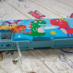 Plastic Multipurpose Compass Box (1 Pc, Mix Design)