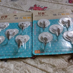 Multipurpose Strong Hook Self-Adhesive hooks for wall Heavy Plastic Hook, Sticky Hook Household For Home , Decorative Hooks, Bathroom & All Type Wall Use Hook , Suitable for Bathroom, Kitchen, Office (5 Pc Set)