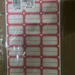 Multipurpose Blank Label Sticker Sheets (10 Sheet Set)