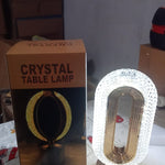 crystal lamp