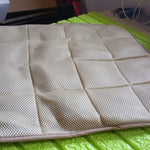 Square Shaped Bamboo Charcoal Filled Car Auto Seat Cushion Mat Cover