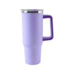 Konvex Large Capacity Insulated Tumbler Mug With Handle And Straw 1200 Ml Approx