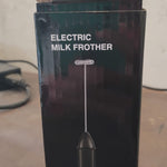 Small Electric Handheld Milk Frother with Stainless Steel Whisk (1 Pc)