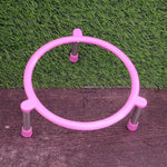 Single ring matka stand in stainless steel