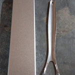 Stainless Steel Tongue Scraper Bad Breath & Oral Hygiene, Metal Case Included (1 Pc)