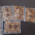 Rakasha Bandhan Special Puja Thali, Kumkum Thali Holder, Pooja Return Gift, Indian Housewarming Gifts, Brother / Bhai / Bhabhi / Sister / Family   for Rakshabandhan, Diwali (Mix Design)