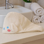 Soft Microfiber Hair Drying Towel Wrap  (1 pc / Mix Design)