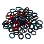 Small Hairbands Bands Hair Rubber Bands (Pack of 100 / Multicolour)