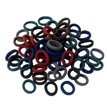Small Hairbands Bands Hair Rubber Bands (Pack of 100 / Multicolour)