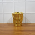 Luxury Golden Decorative Makeup Brush Holder Organizer (1 Pc)
