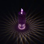 Big Simple Candles for Home Decoration, Crystal Candle Lights, Diwali (Multicolor)