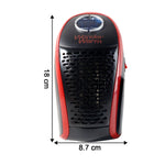 Wonder Warm 400W Wall Plug Room Heater with Remote Control (1 Pc)