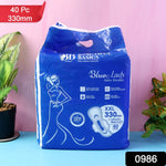 beautiful basics blue lady long pads