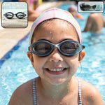 Kids Uv Protection Swimming Goggles With Anti-fog Lens And Comfortable Fit  1 Pc