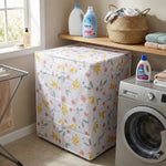 Waterproof & Dustproof Floral Washing Machine Cover (62×56×83 cm)